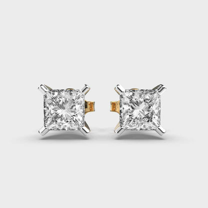 60 Cent Princess Diamond Studs