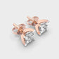 60 Cent Princess Diamond Studs