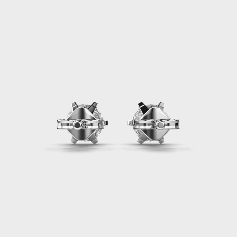1.5 Carat Round Solitaire Studs