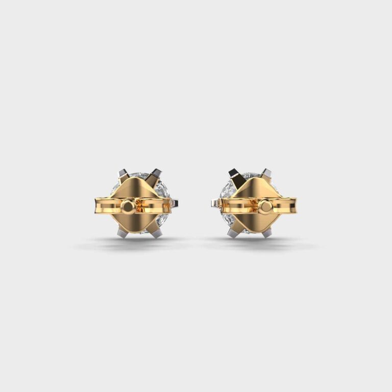 1.5 Carat Round Solitaire Studs
