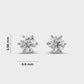 1.5 Carat Round Solitaire Studs