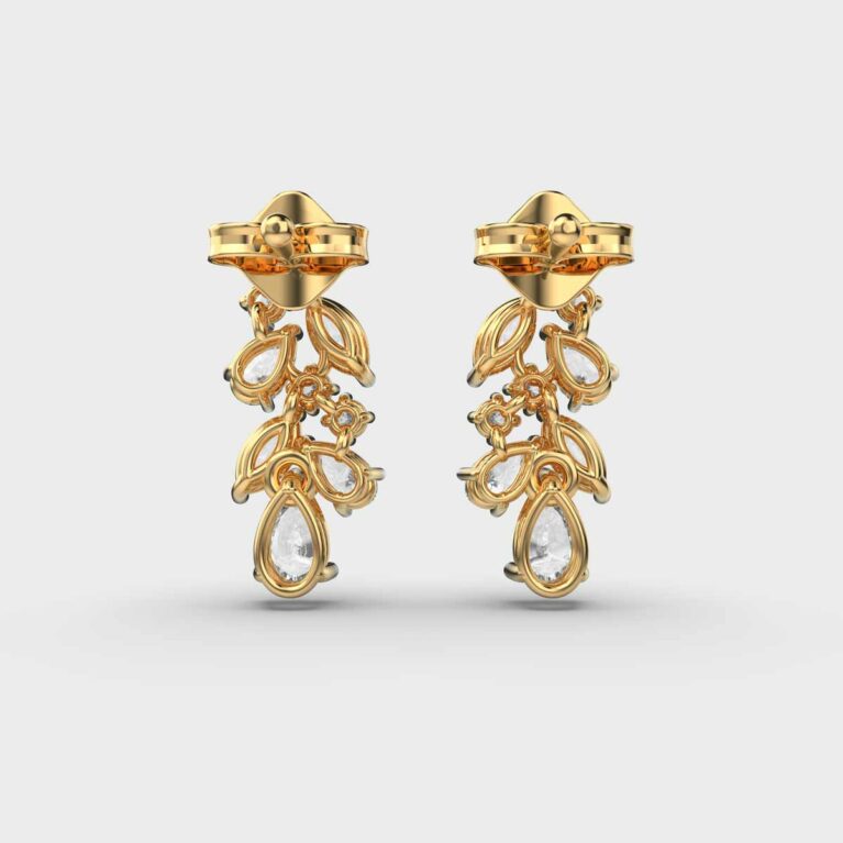Classy Diamond Danglers
