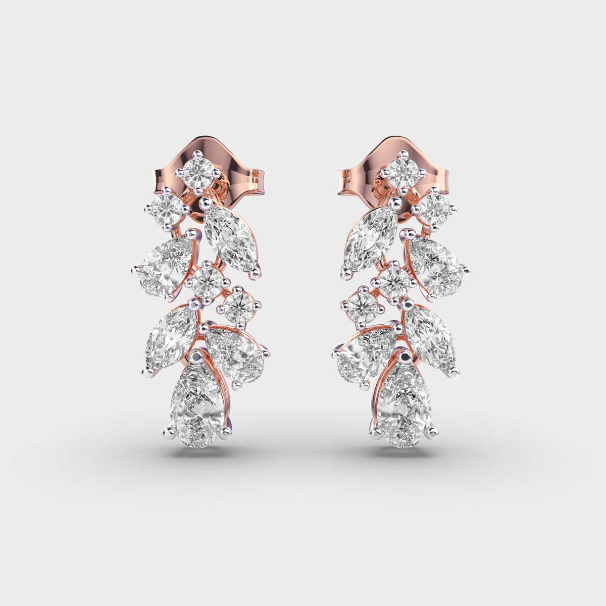 Classy Diamond Danglers