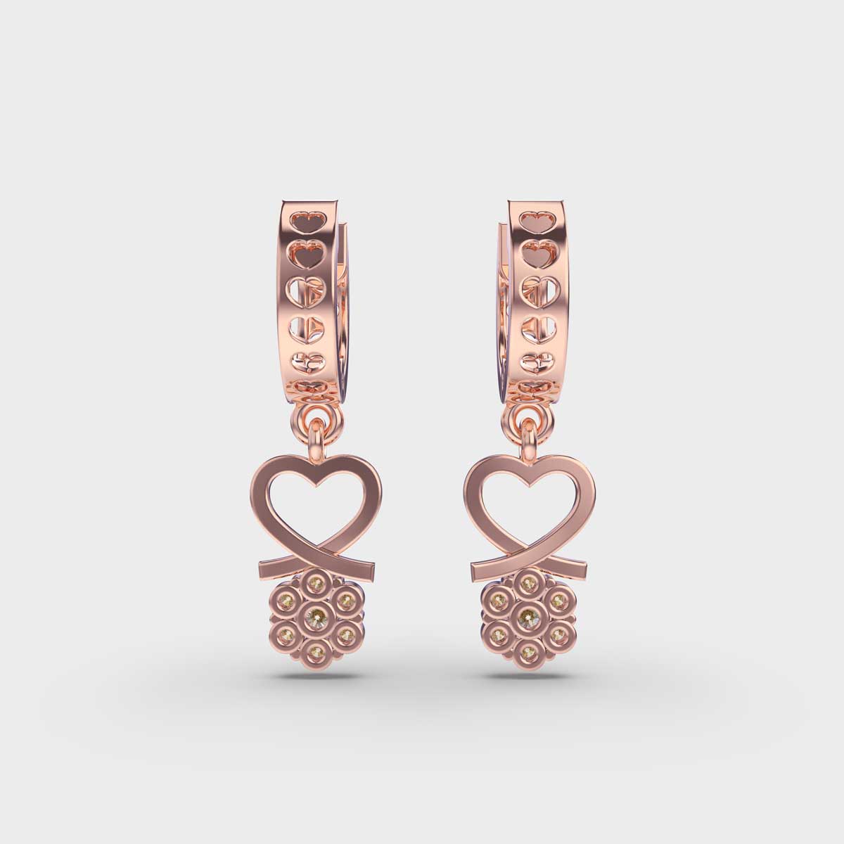 Love Overload Diamond Earrings