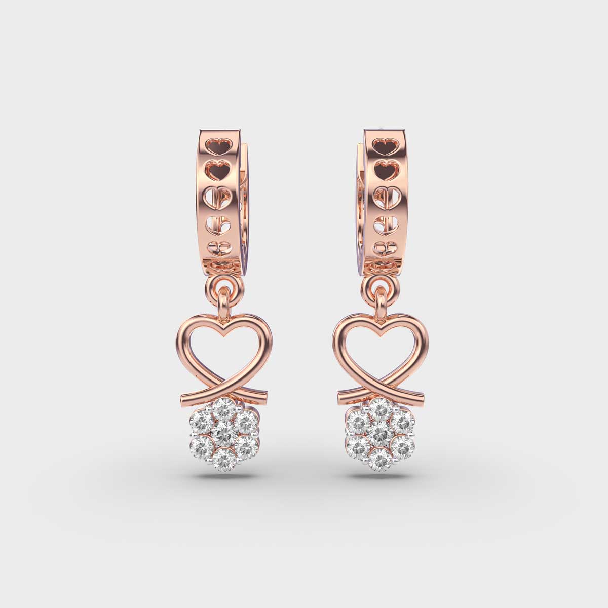 Love Overload Diamond Earrings