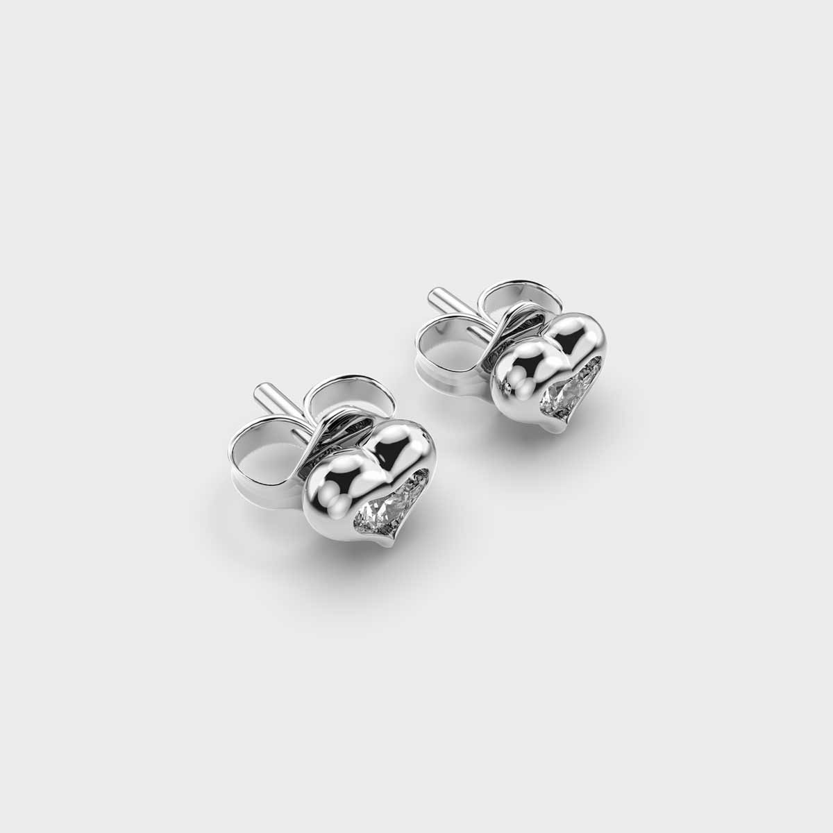 Hearty Delight Diamond Studs