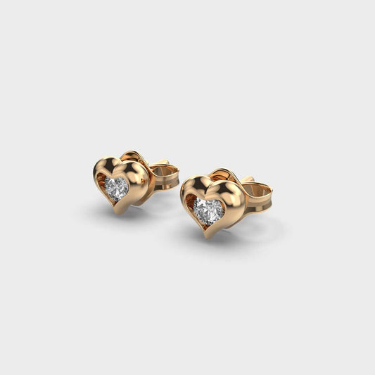 Hearty Delight Diamond Studs