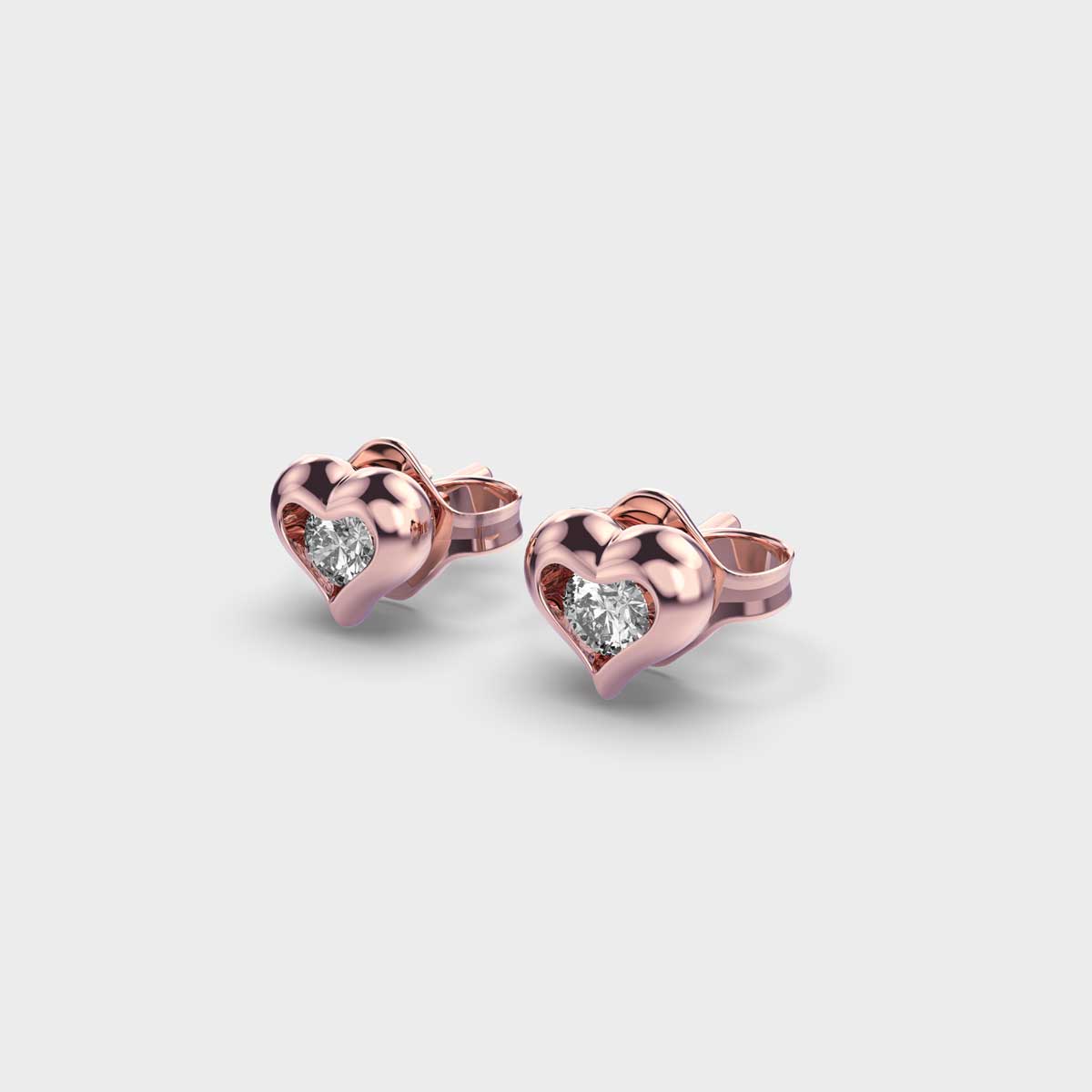 Hearty Delight Diamond Studs