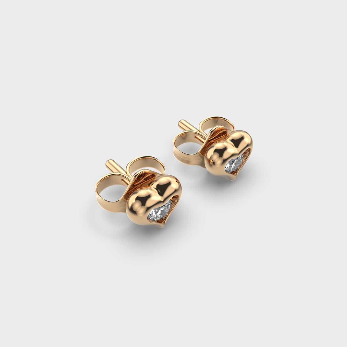 Hearty Delight Diamond Studs