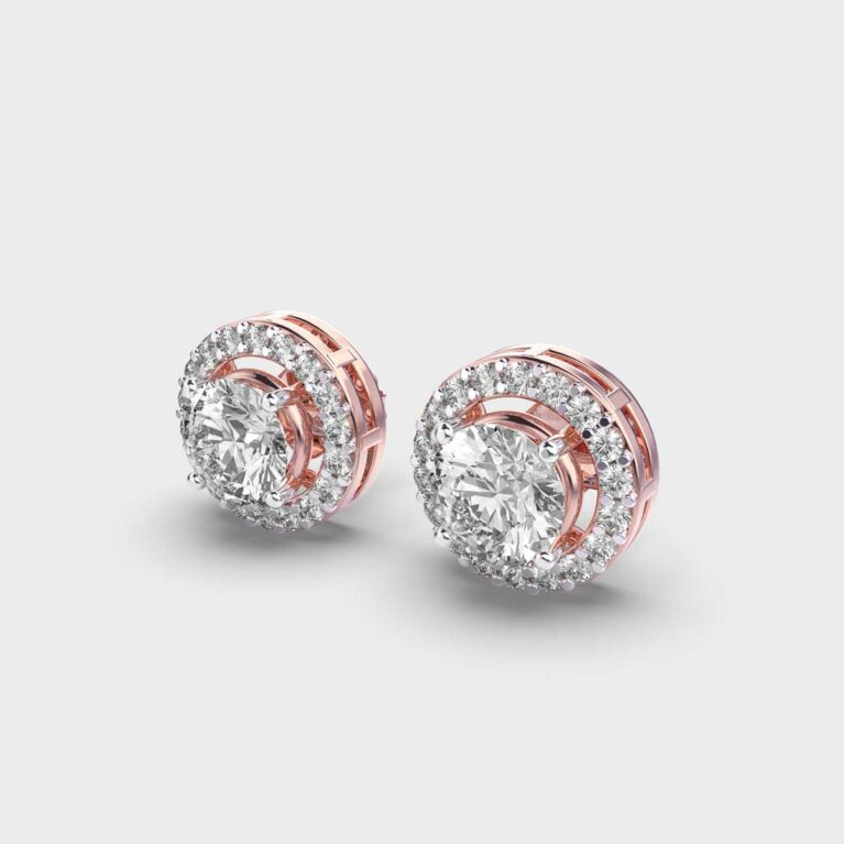 Classic Round Diamond Studs