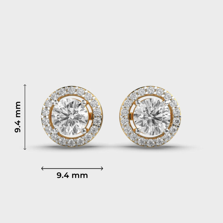 Classic Round Diamond Studs