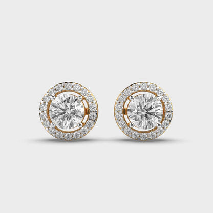 Classic Round Diamond Studs