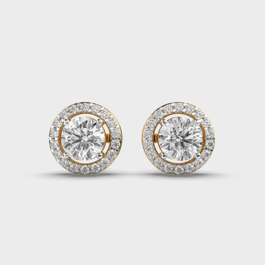 Classic Round Diamond Studs