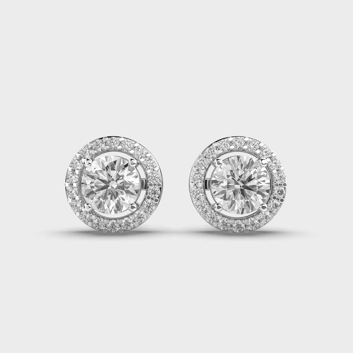Classic Round Diamond Studs