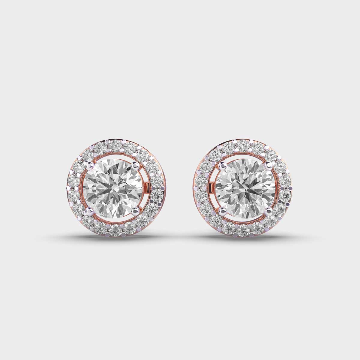 Classic Round Diamond Studs