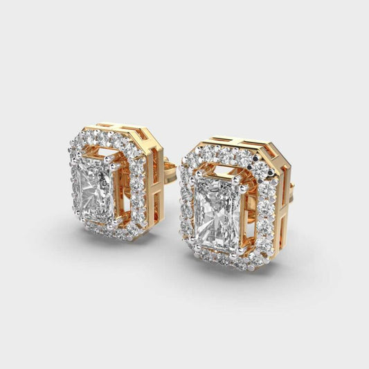 90 Cent Radiant with Halo Studs