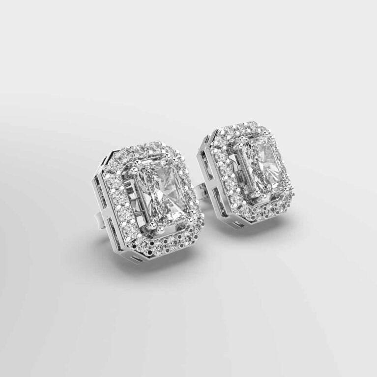 90 Cent Radiant with Halo Studs