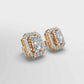 90 Cent Radiant with Halo Studs