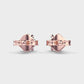 60 Cent Classic Diamond Studs