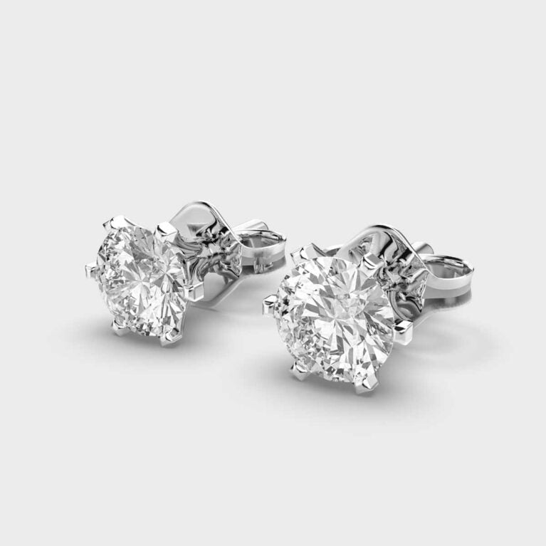 60 Cent Classic Diamond Studs