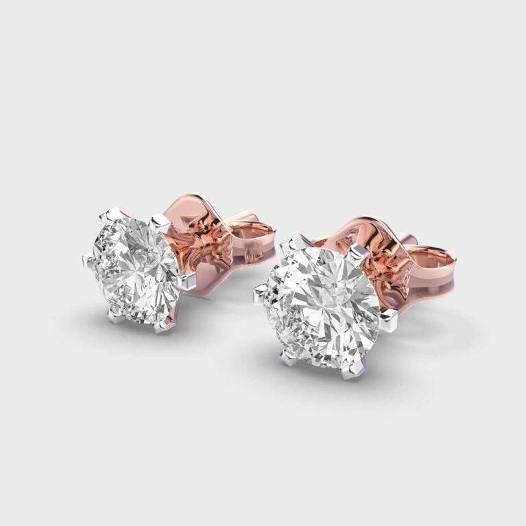 60 Cent Classic Diamond Studs