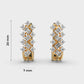 Magnificent Marvel Diamond Hoops