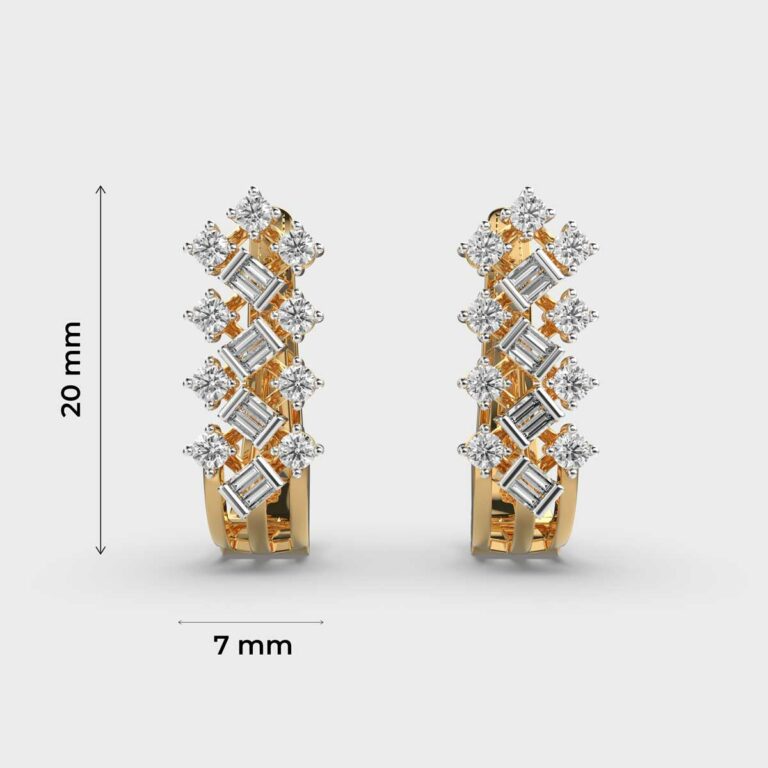 Magnificent Marvel Diamond Hoops