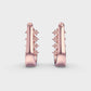 Magnificent Marvel Diamond Hoops