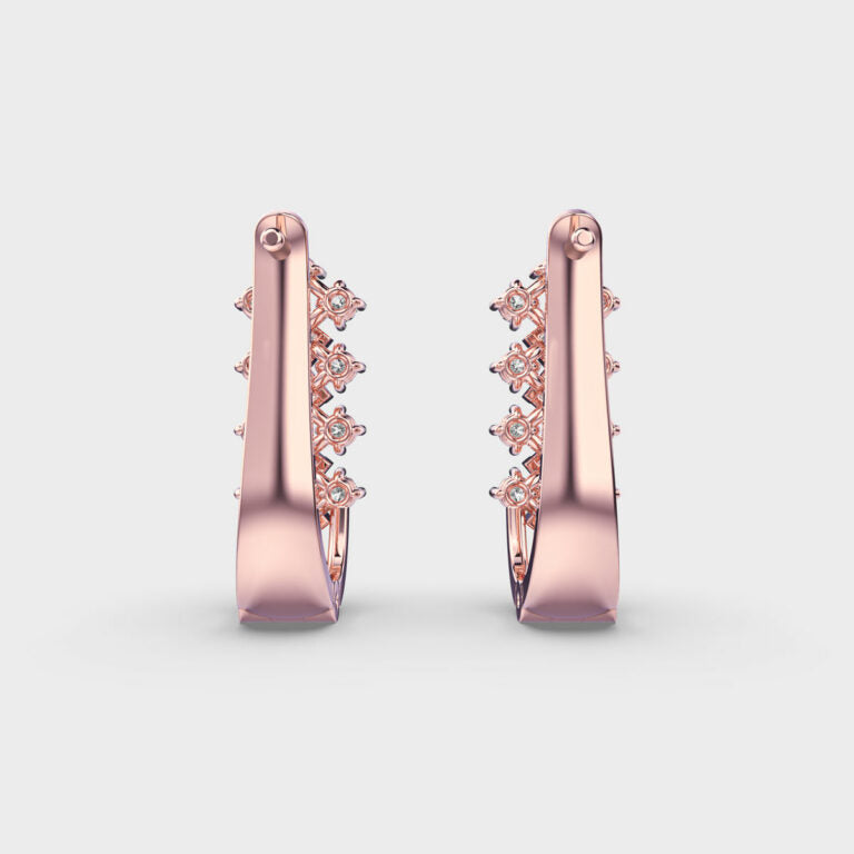 Magnificent Marvel Diamond Hoops