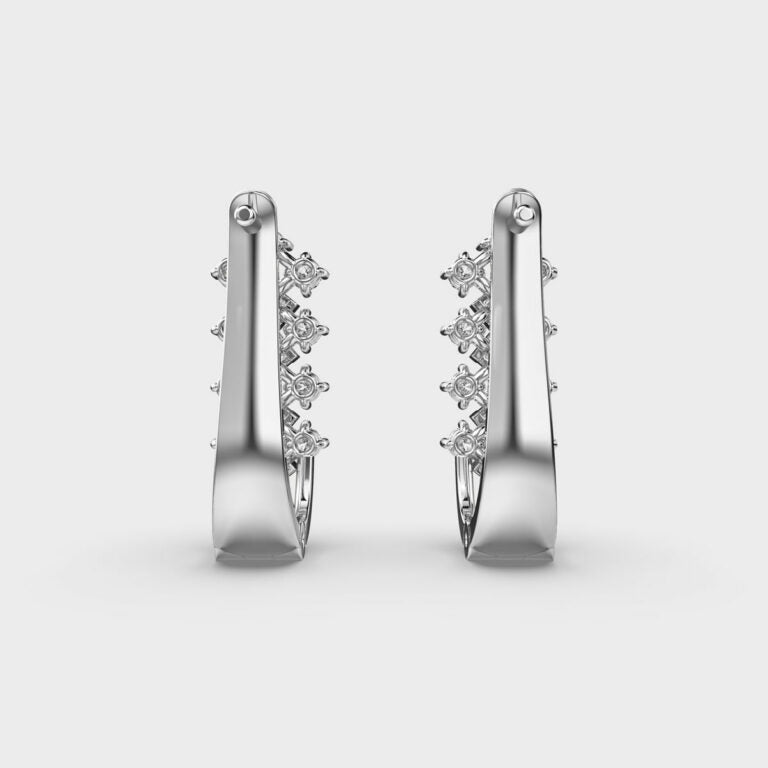 Magnificent Marvel Diamond Hoops