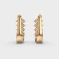 Magnificent Marvel Diamond Hoops