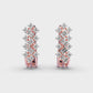 Magnificent Marvel Diamond Hoops