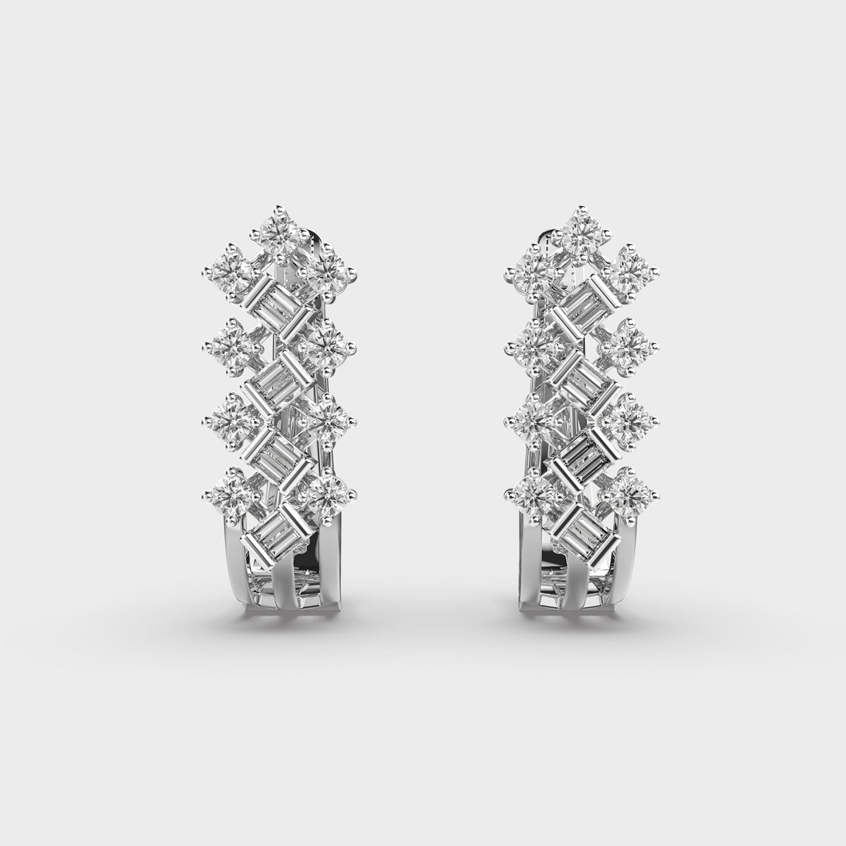 Magnificent Marvel Diamond Hoops