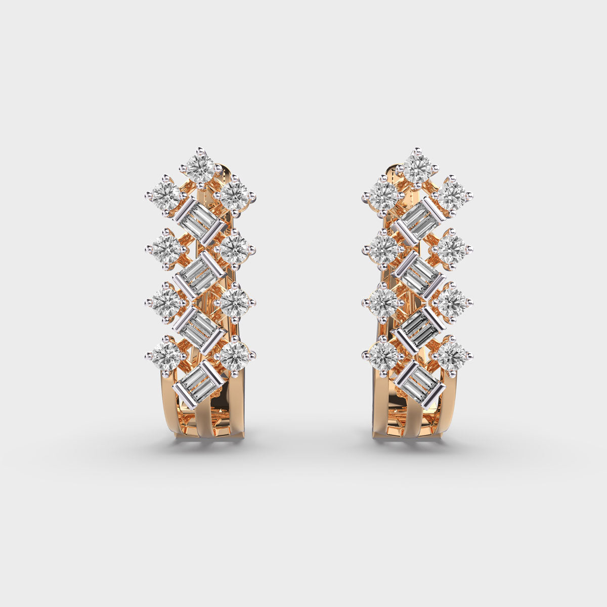 Magnificent Marvel Diamond Hoops