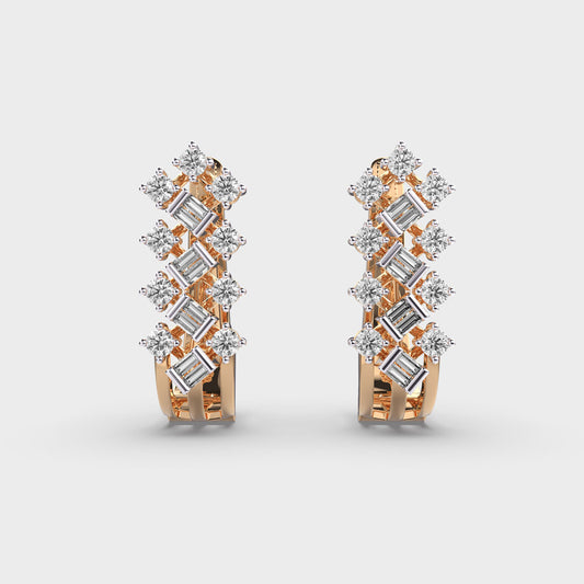 Magnificent Marvel Diamond Hoops