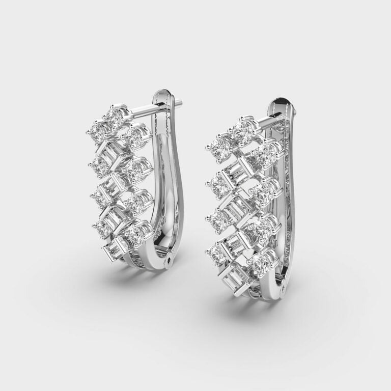 Magnificent Marvel Diamond Hoops