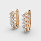 Magnificent Marvel Diamond Hoops