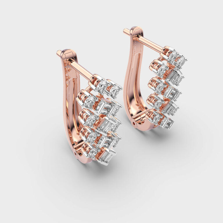 Magnificent Marvel Diamond Hoops