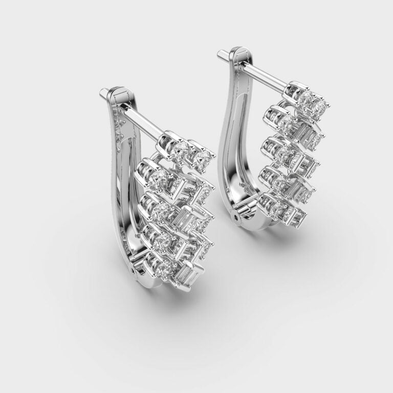 Magnificent Marvel Diamond Hoops