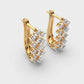 Magnificent Marvel Diamond Hoops
