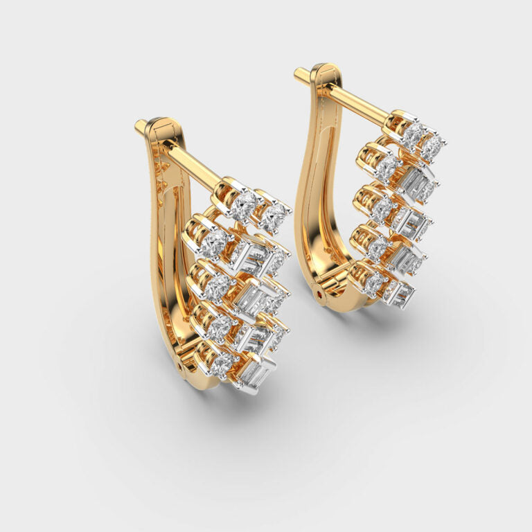 Magnificent Marvel Diamond Hoops