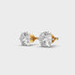 1 Carat Classic Solitaire Studs