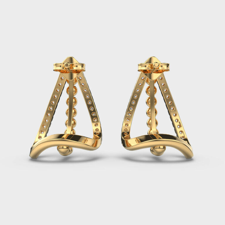 North Star Diamond Earrings