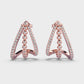 North Star Diamond Earrings