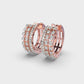 Ever Charming Diamond Hoops