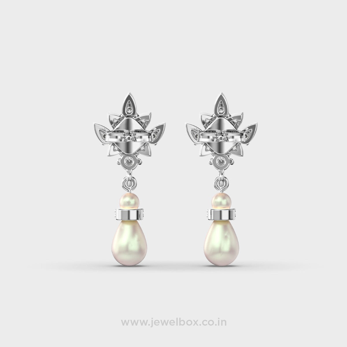 Starry Pearl Drop Earring