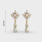 Starry Pearl Drop Earring