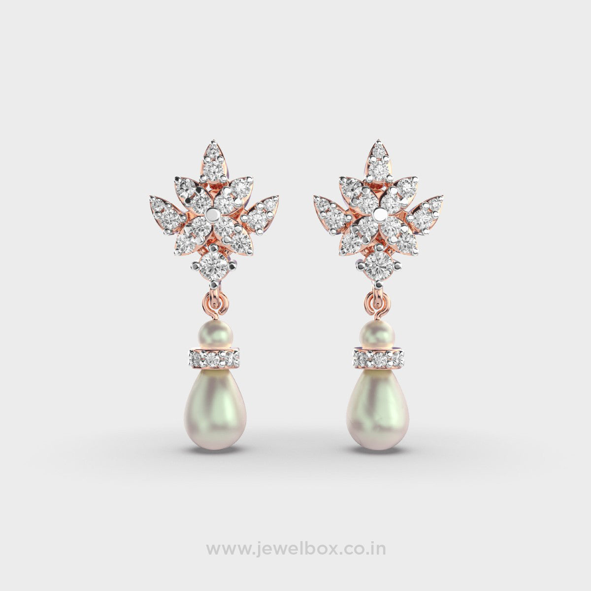 Starry Pearl Drop Earring