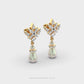 Starry Pearl Drop Earring