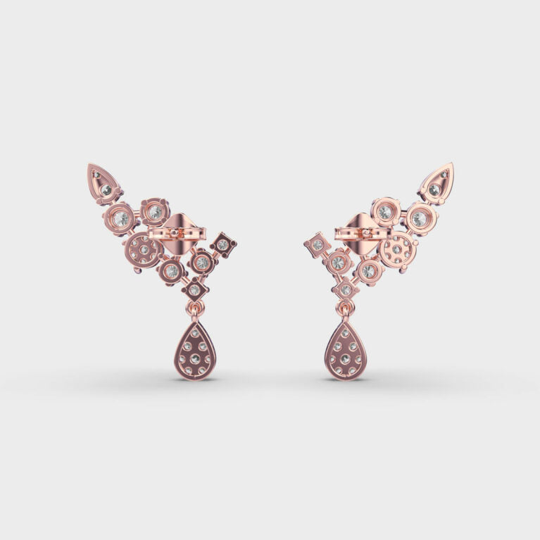 Dainty Beauty Diamond Earrings